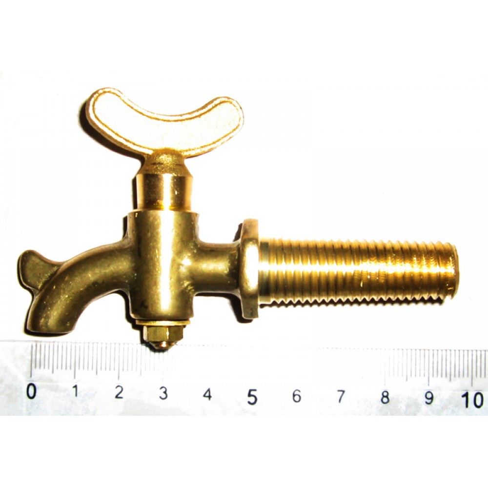 Brass tap Ø 14/17 mm