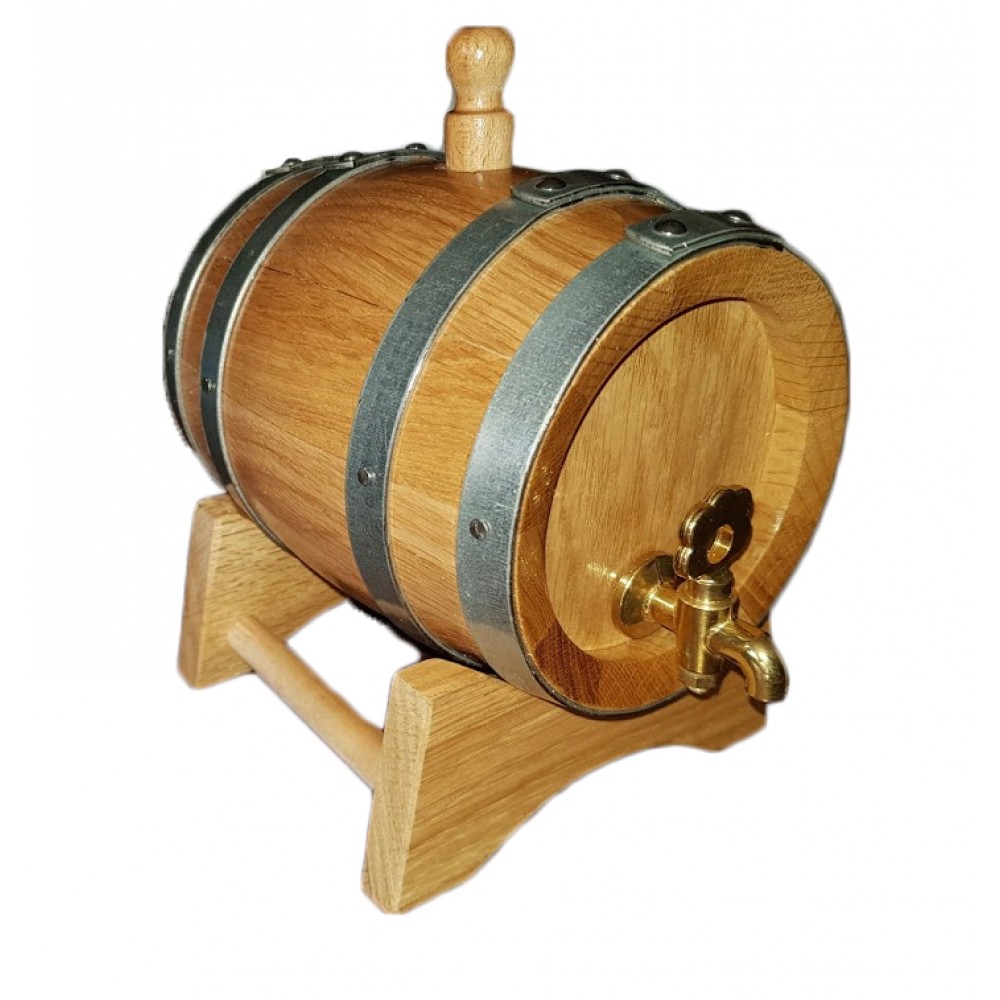 botti di rovere in legno di rovere per lo stoccaggio o linvecchiamento di vino e liquori 5 L Botte di vino in legno 