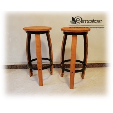 BOTTE DOGHE SGABELLO IN LEGNO H 71 CM MOD.8