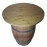 Table Barrel in chestnut tree  H 80 cm