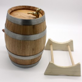 5 l Chestnut wooden barrel 