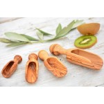 Prendi spezie in legno d'ulivo piccolo